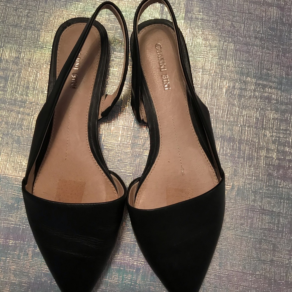 Gianni Bini slingback point toe flats